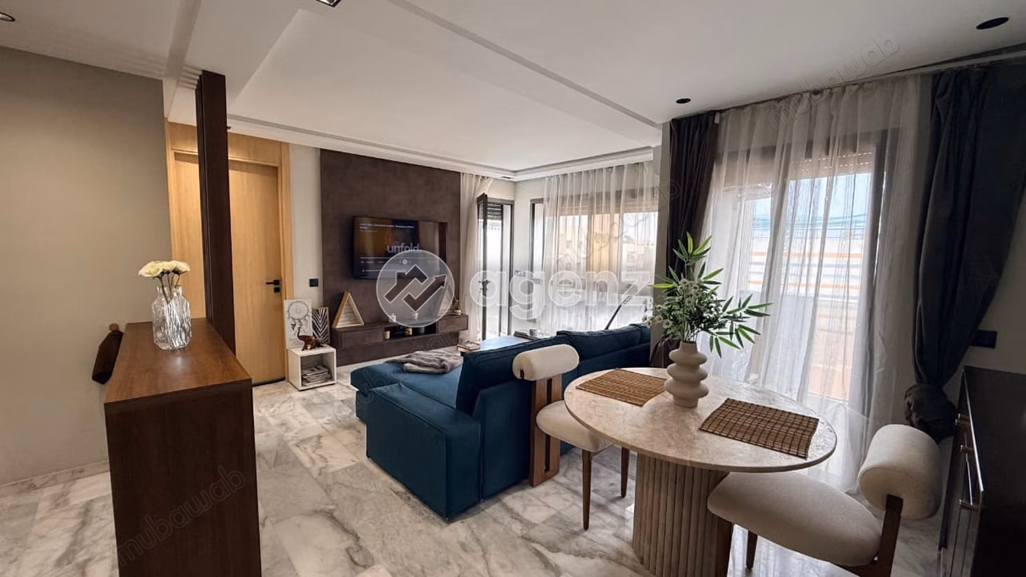 Studio à louer 56 m² 
Plateau Casablanca