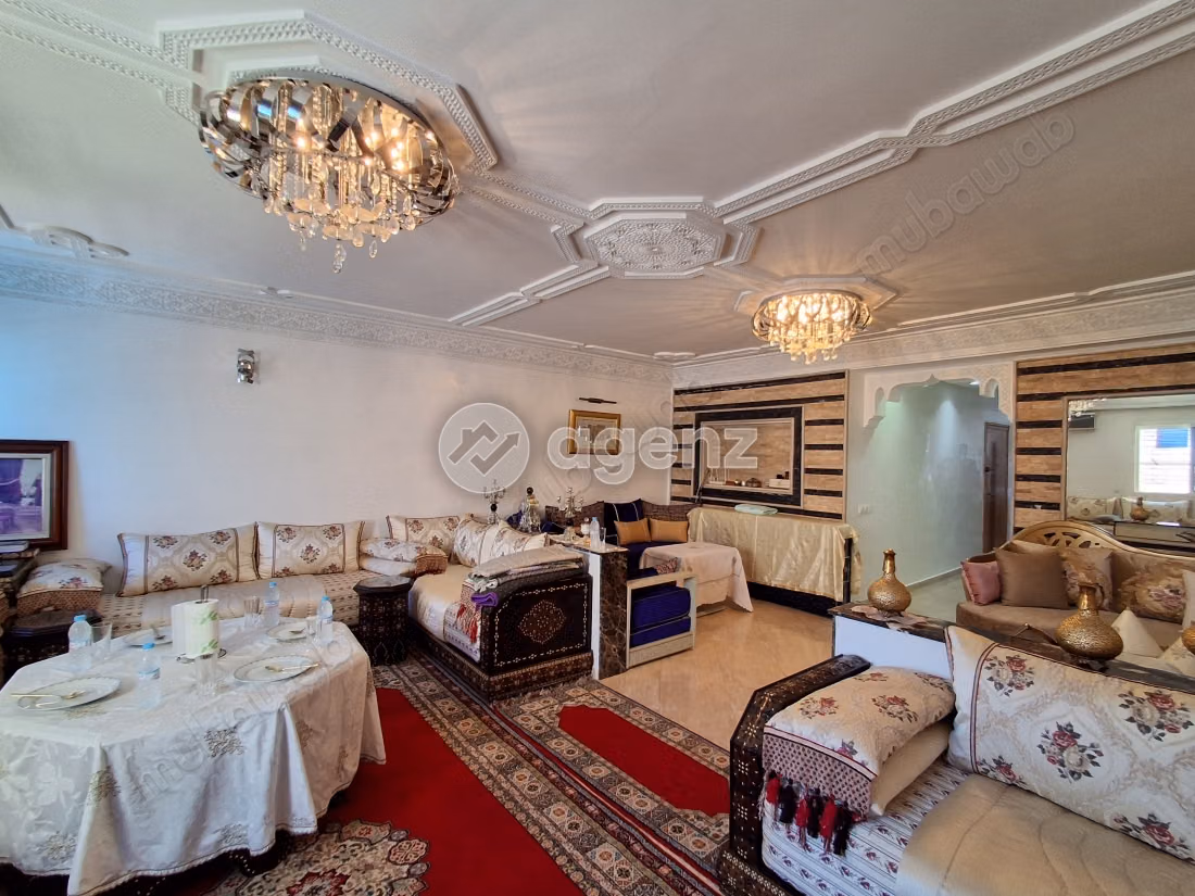 Appartement à vendre 198 m², 3 chambres 
Al Qods Salé