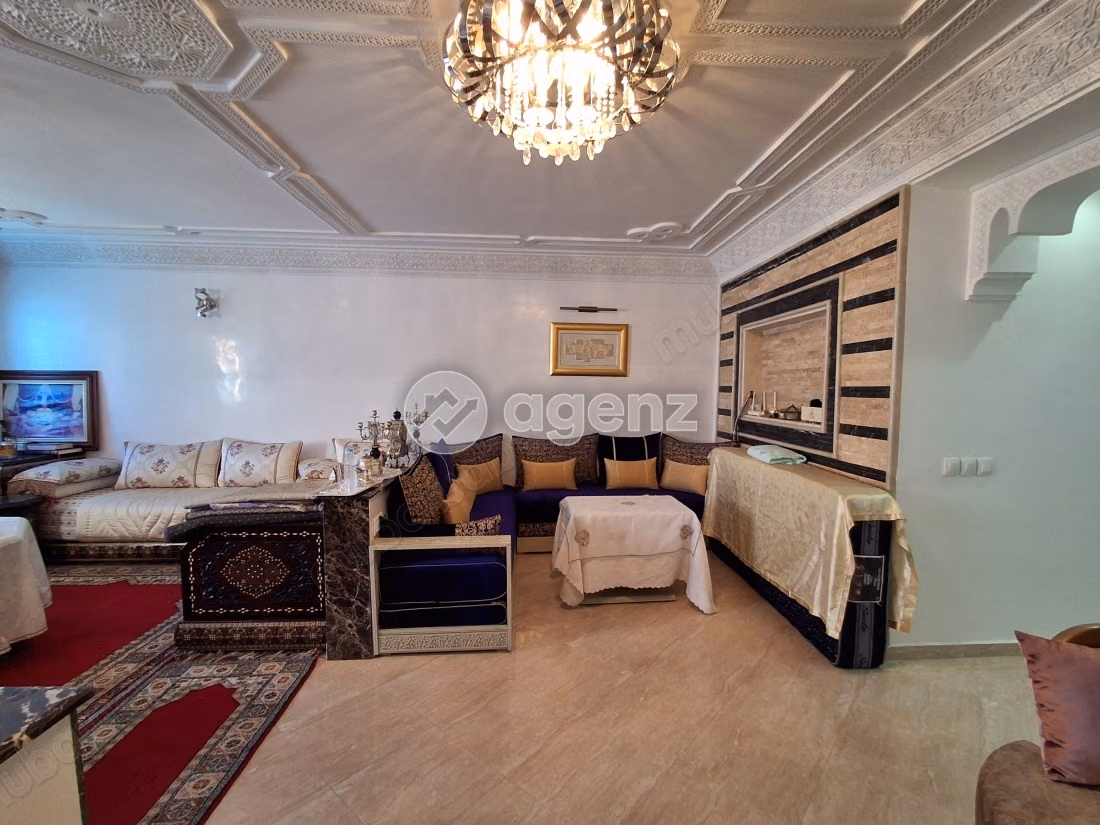 Appartement à vendre 198 m², 3 chambres 
Al Qods Salé