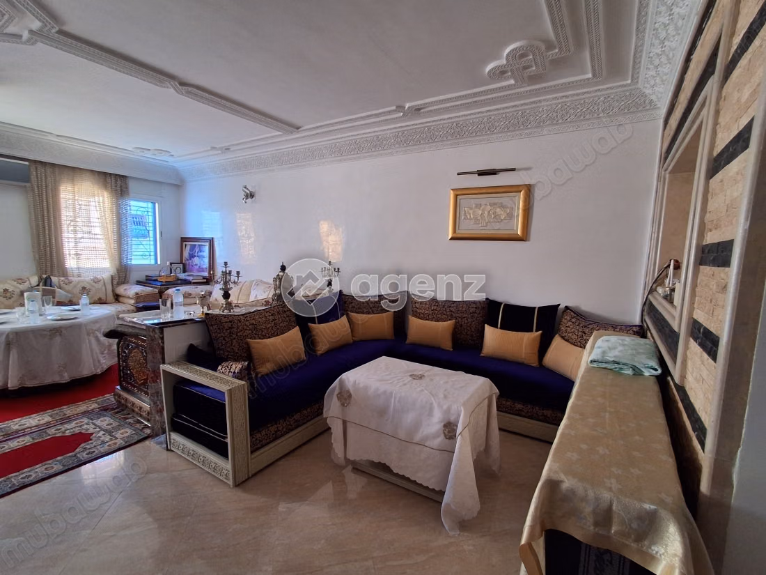 Appartement à vendre 198 m², 3 chambres 
Al Qods Salé