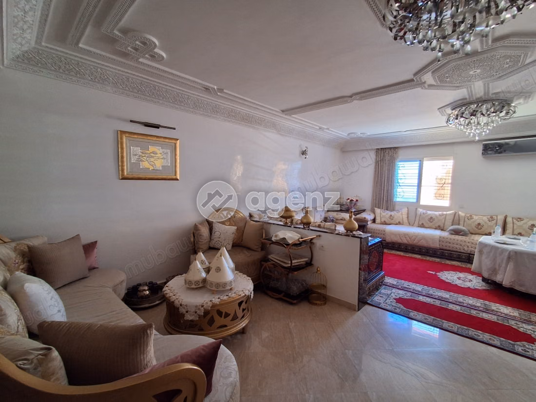 Appartement à vendre 198 m², 3 chambres 
Al Qods Salé