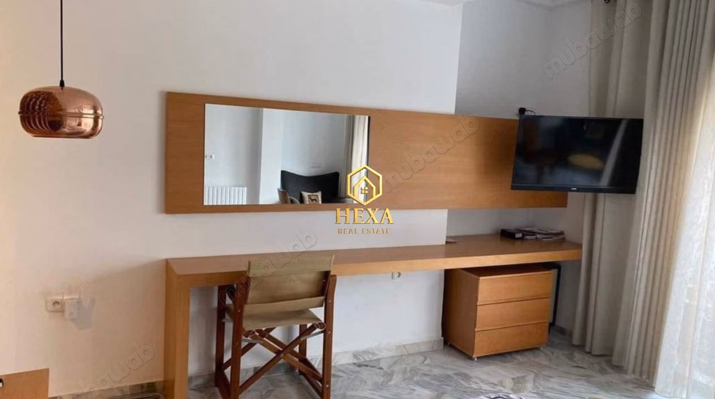 Duplex S3 meublé vue sur mer à La Marsa