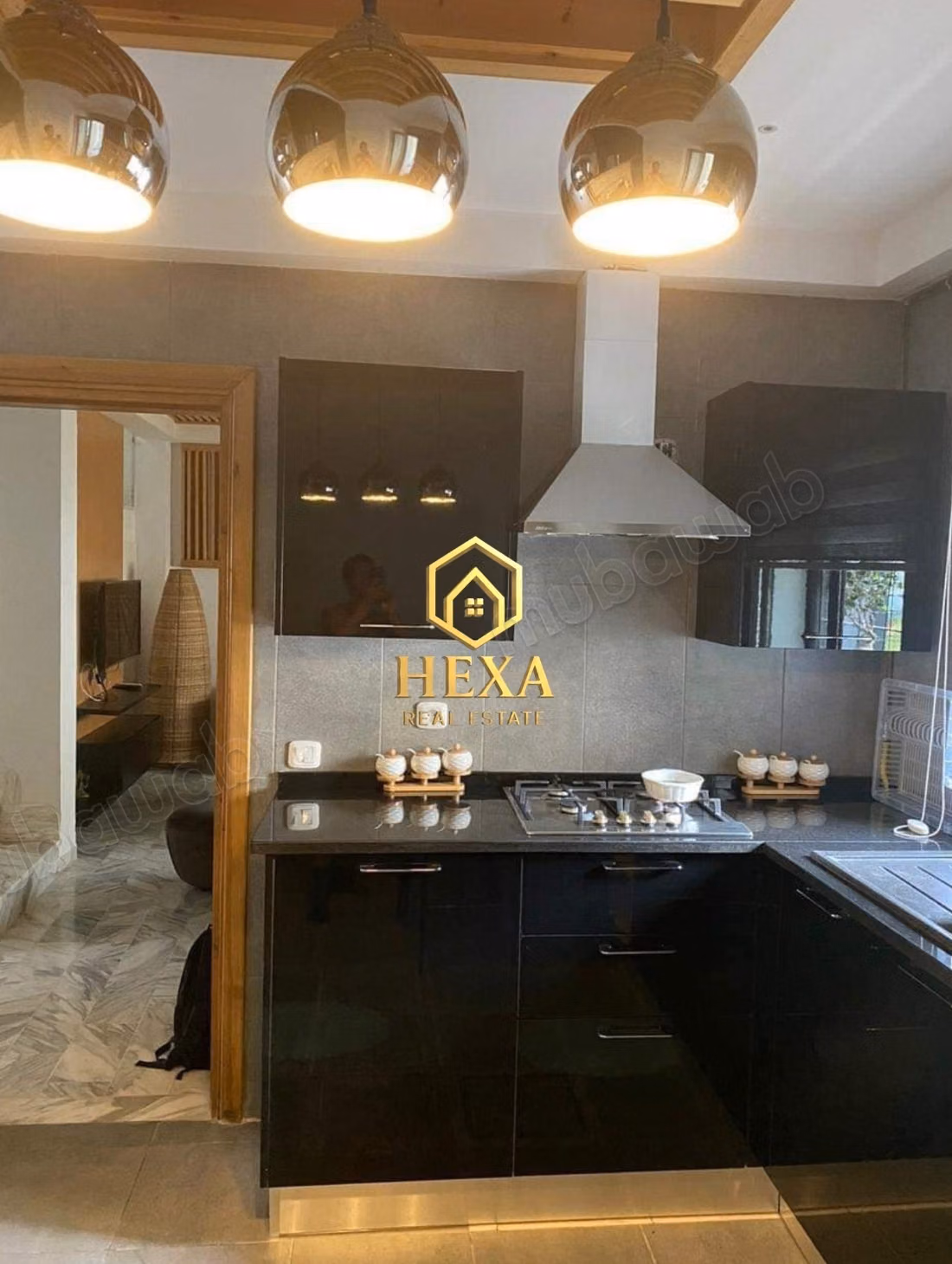 Duplex S3 meublé vue sur mer à La Marsa