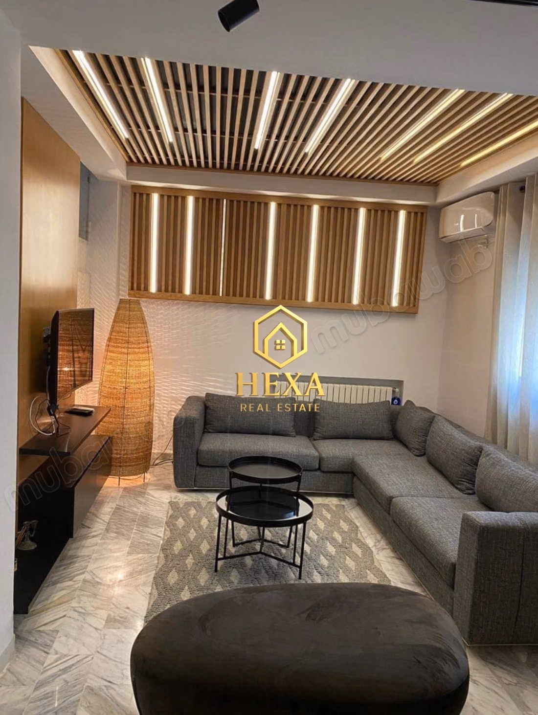 Duplex S3 meublé vue sur mer à La Marsa