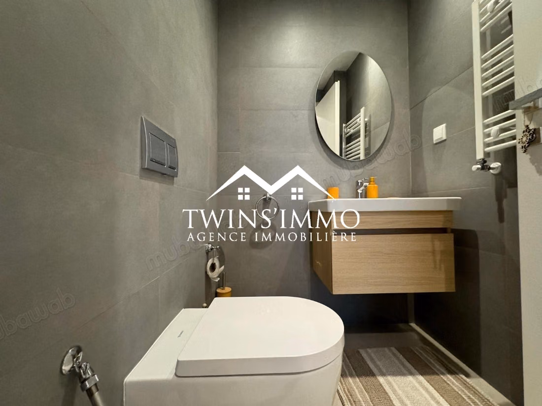 Appartement S2 meublé à Ain Zaghouan Nord