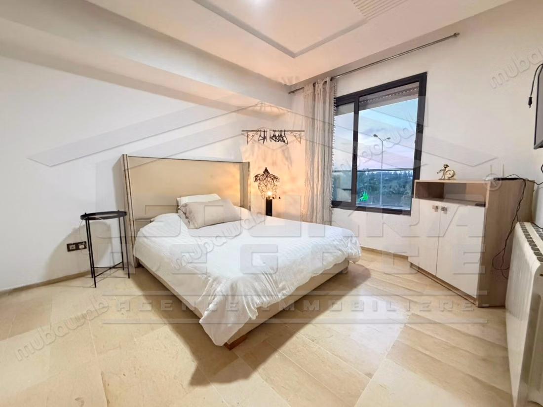 A louer un joli appartement S1 meublé à la Soukra