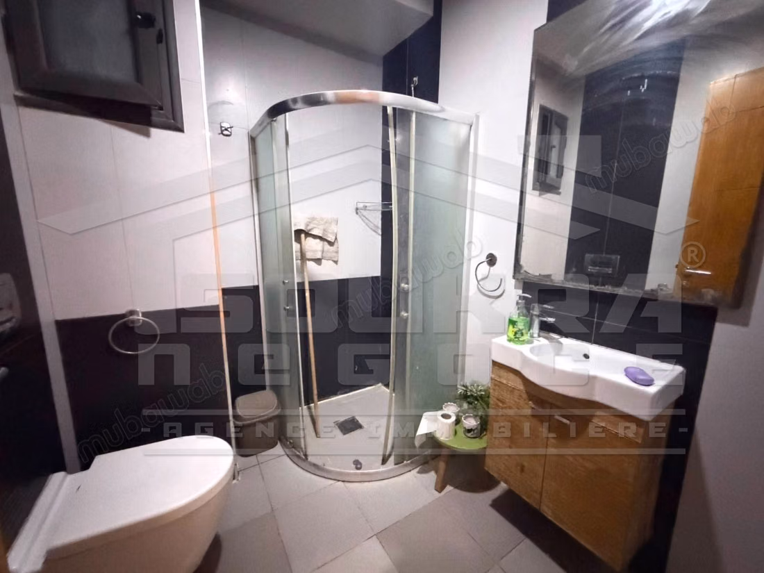 A louer un joli appartement S1 meublé à la Soukra