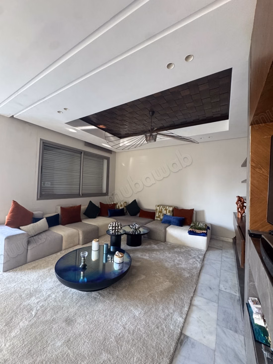 Magnifique villa à louer à Dar Bouazza. 4 chambres. Vue sur mer et porte blindée