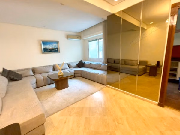 Furnished studio with terrace in Bourgogne neighborhood