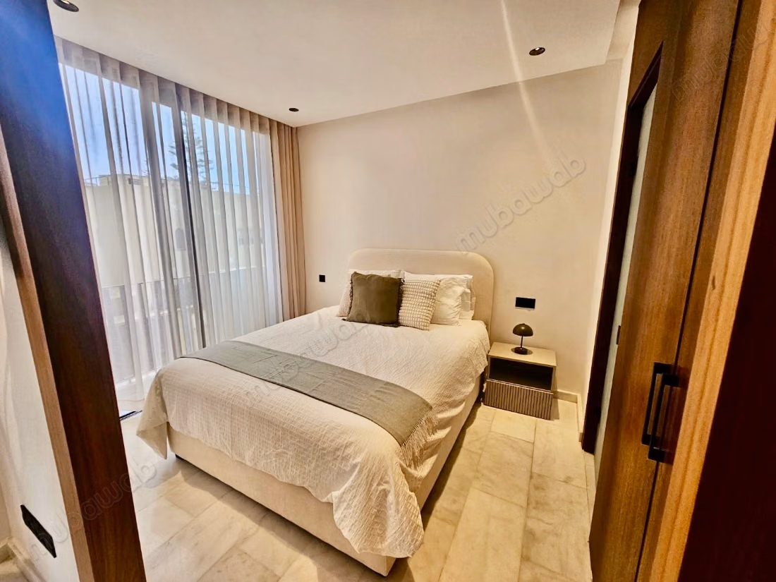 Très bel appartement en location à Ferme Bretonne 
Hay Arraha. Surface totale 44 m². Bien meublé