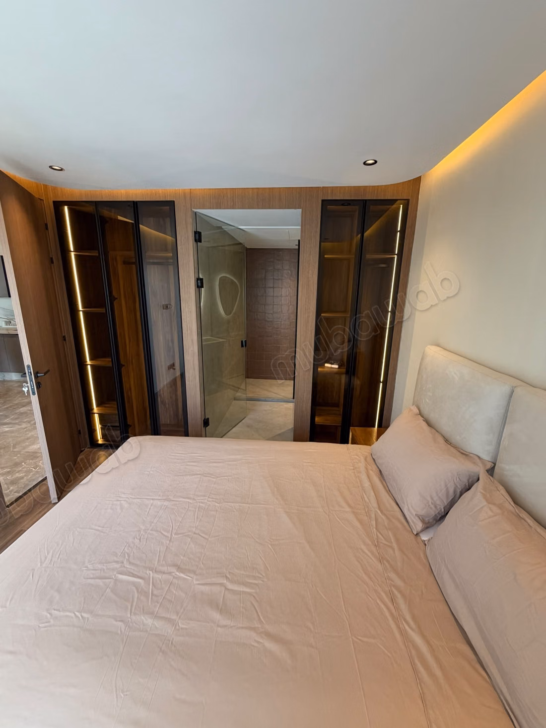 Location d'un appartement à Riviera ouasis. 
Surface totale 55 m². 
Bien meublé