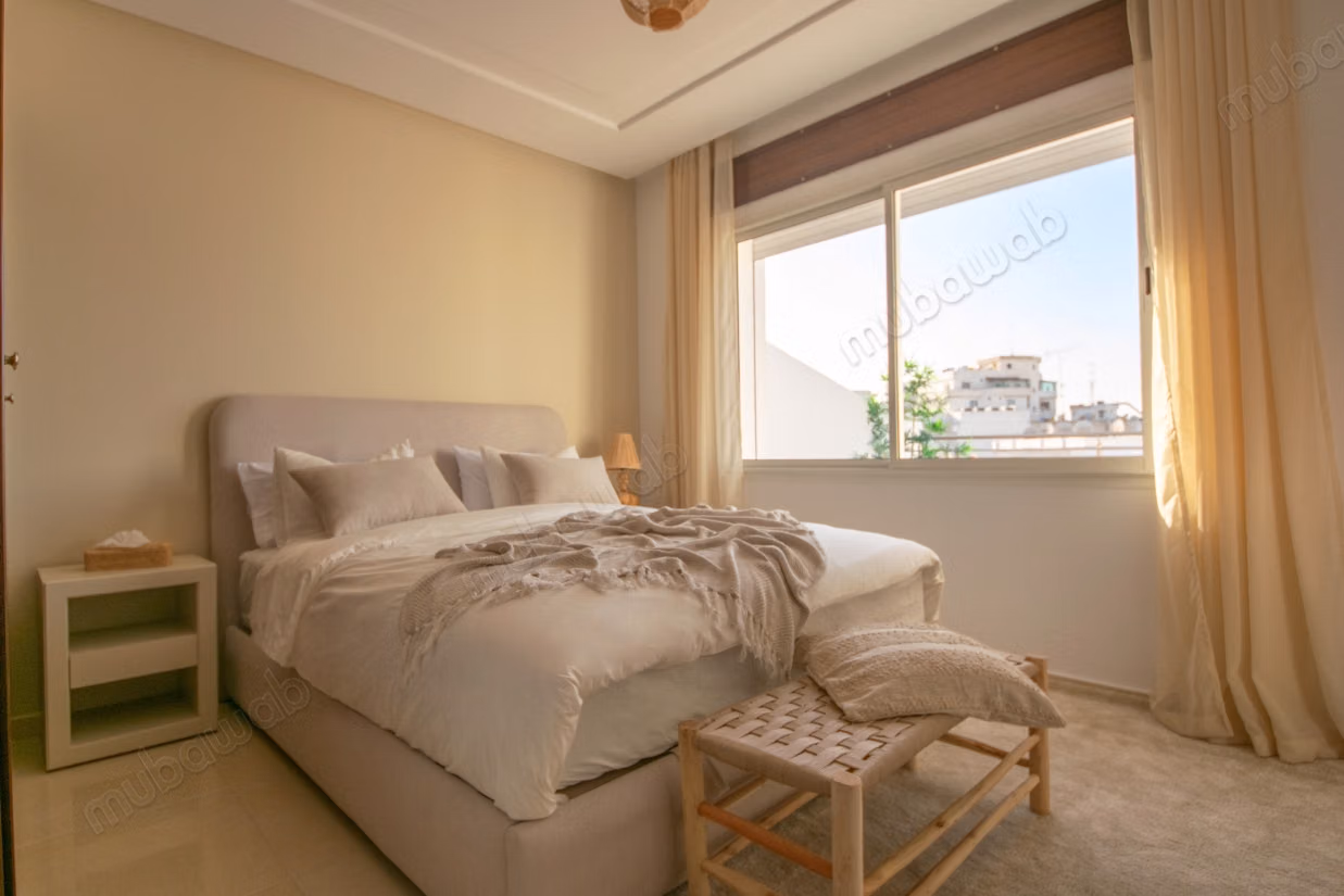 Bright apartment in Nejma 40 m² terrace