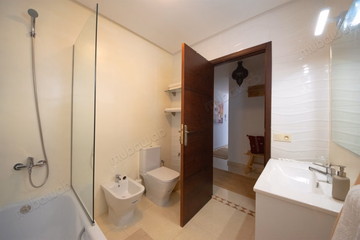 Bright apartment in Nejma 40 m² terrace
