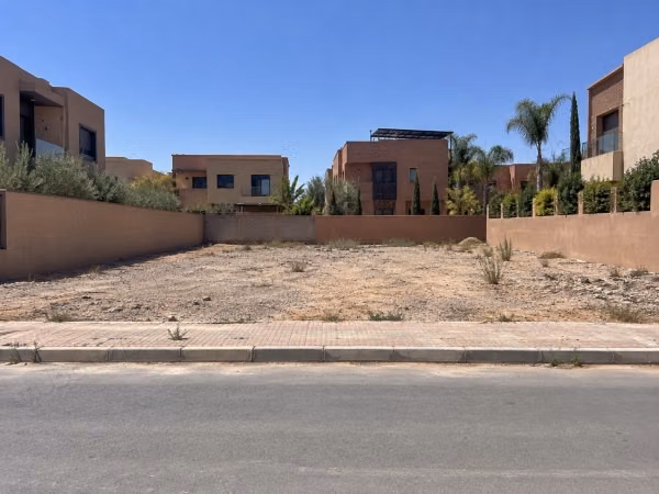 À vendre: Lot de terrain pour villa Targa Marrakech