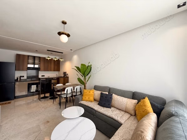 For Rent Furnished: Magnificent NEW Studio Never Lived In Without Overlooking in Gauthier, Casablanca