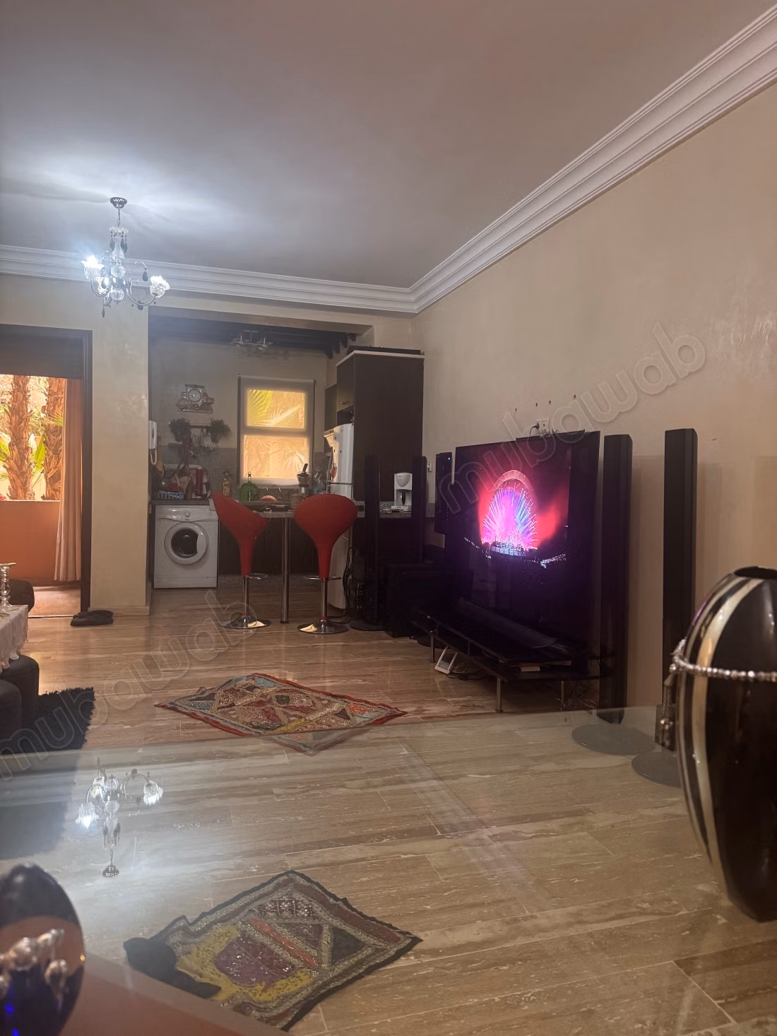 Apartment for sale in Gueliz. 3 large rooms. Furnished