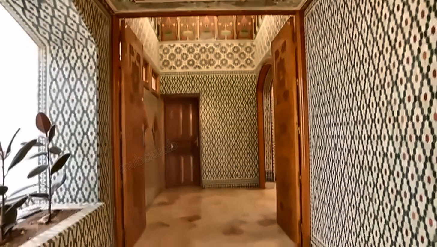 Uitstekende villa te koop aan de Imouzerweg. Oppervlakte 1247 m². Centrale verwarming en stevige deur
