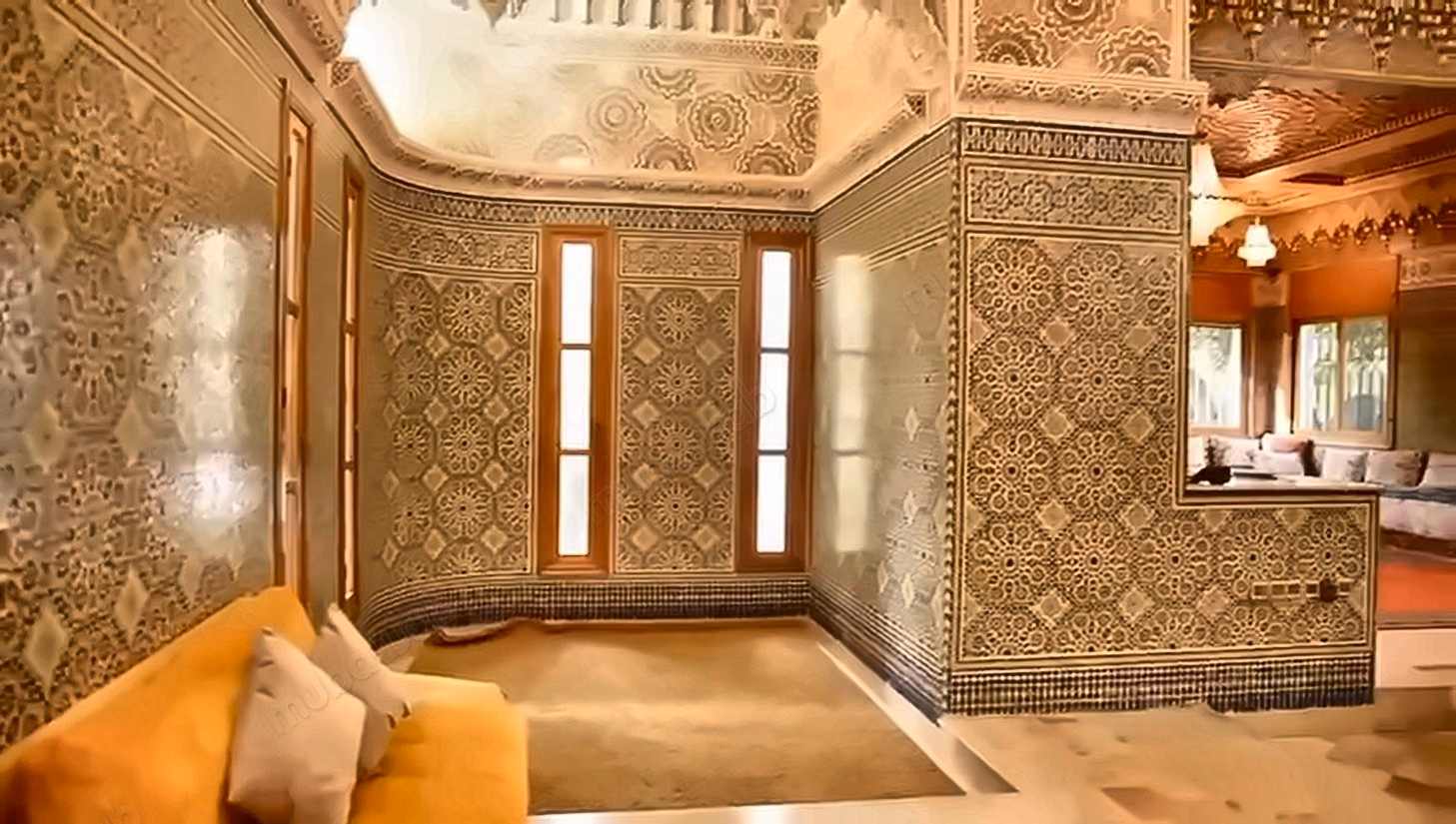 Uitstekende villa te koop aan de Imouzerweg. Oppervlakte 1247 m². Centrale verwarming en stevige deur