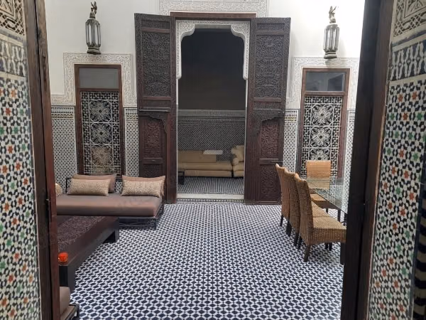Riad luxueux à vendre à Fès
