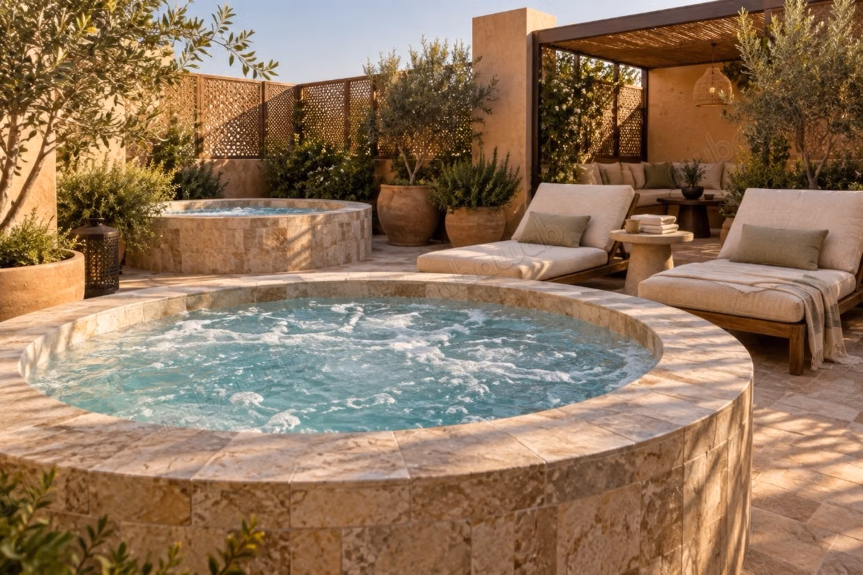 Le Patio Azli: 2-bed 64 m², pool view