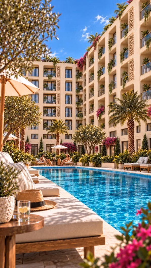 Le Patio Azli: 2-bed 72 m², outside view