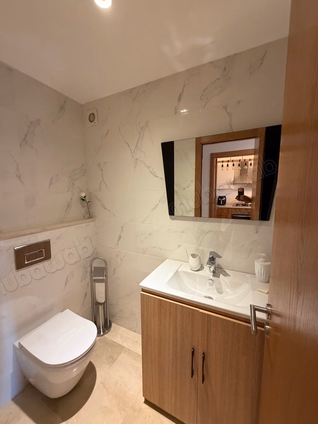 Très bel appartement en location à Le Domaine D'Anfa.
Superficie 70 m².
Meublé