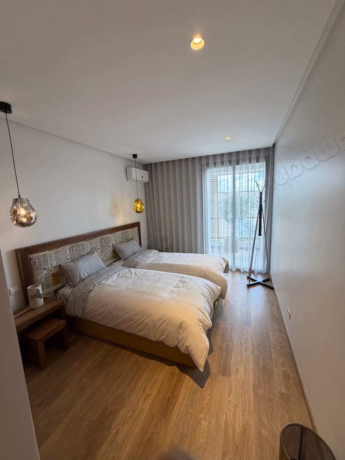 Très bel appartement en location à Le Domaine D'Anfa.
Superficie 70 m².
Meublé