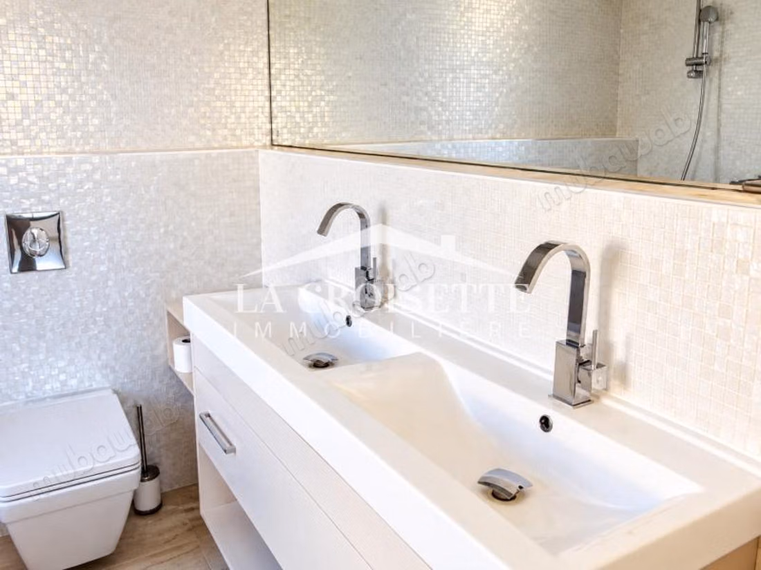 Villa arredata S3 con piscina a Gammarth