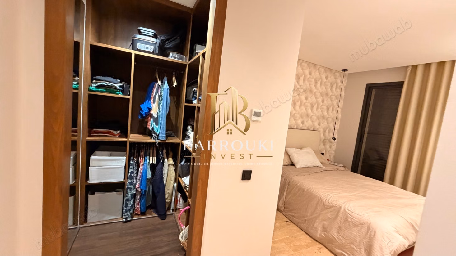 Furnished apartment with garden for sale at Opale Square – Dar Bouazza