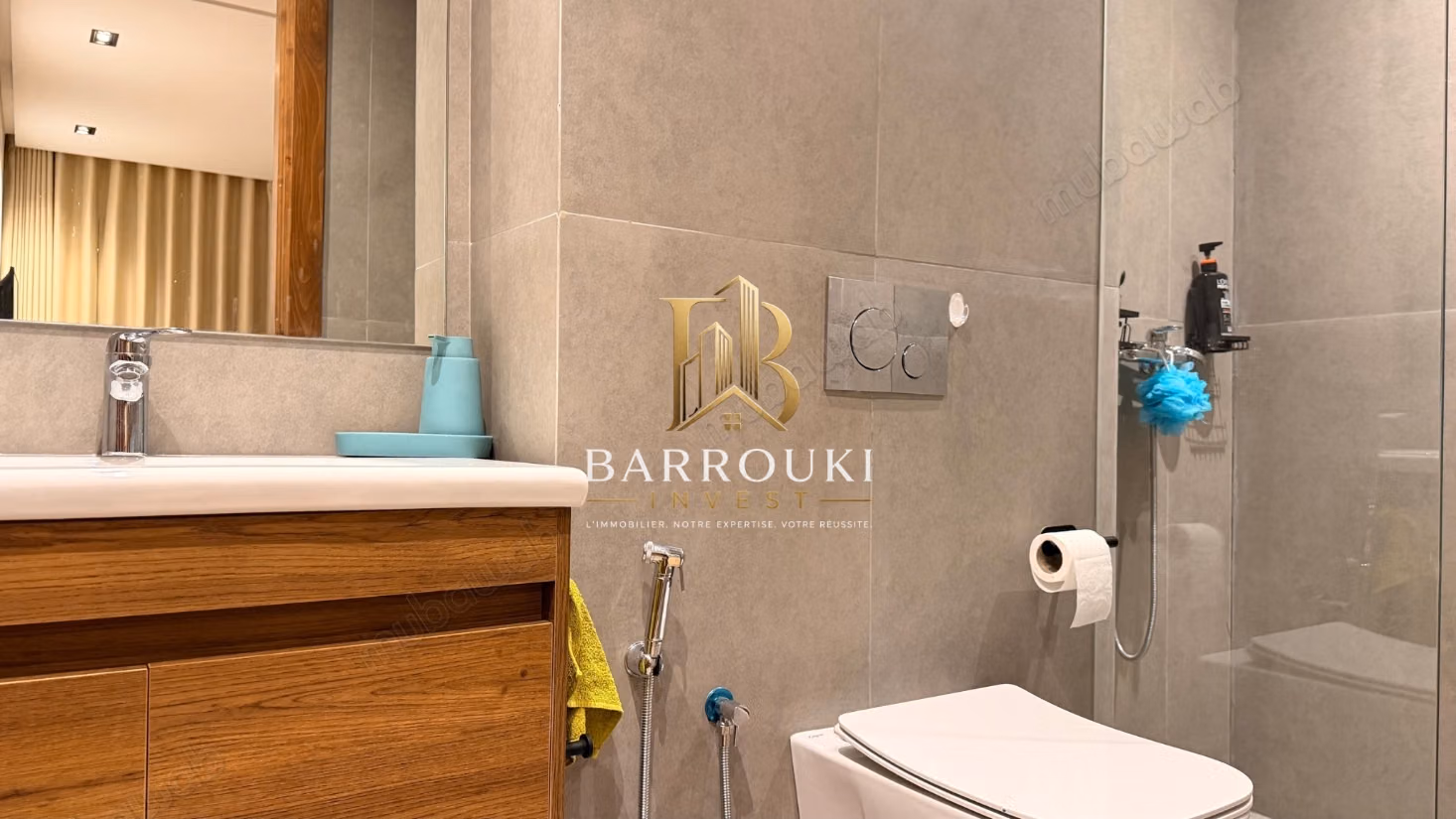 Furnished apartment with garden for sale at Opale Square – Dar Bouazza