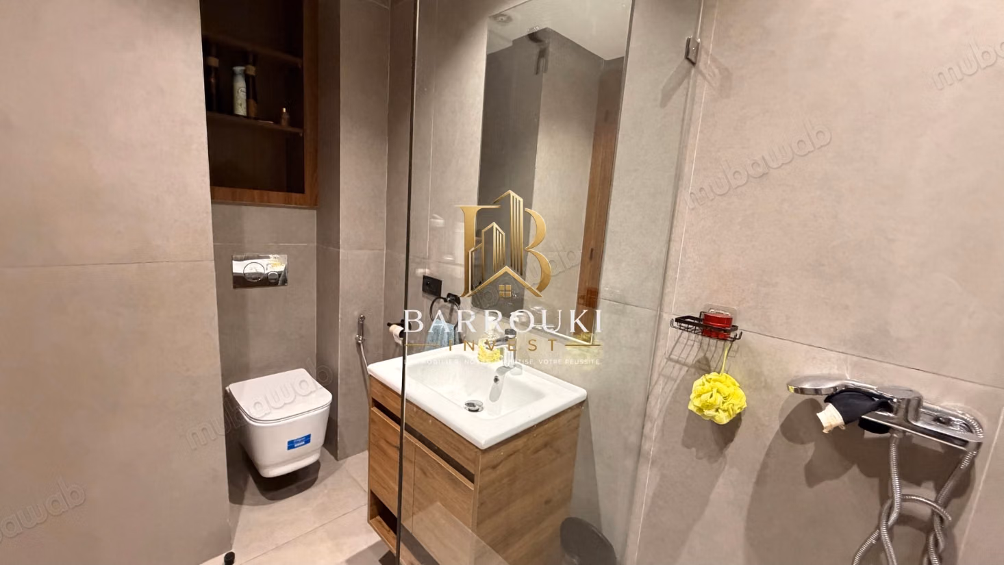 Furnished apartment with garden for sale at Opale Square – Dar Bouazza