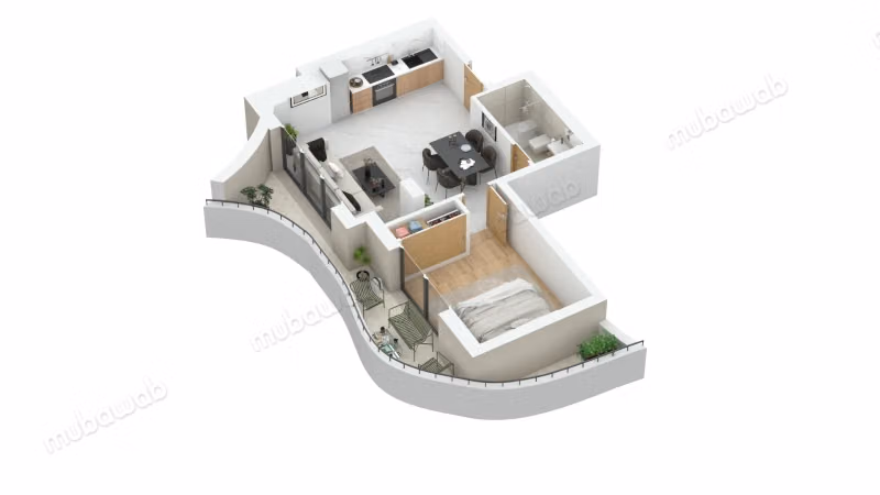 Piso en venta en Les princesses. Superficie 60 m²