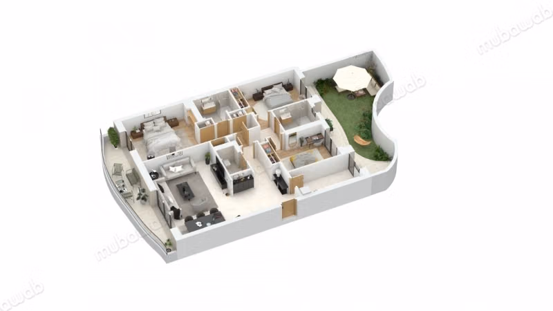 Sell apartment in Les princesses. 3 lovely rooms