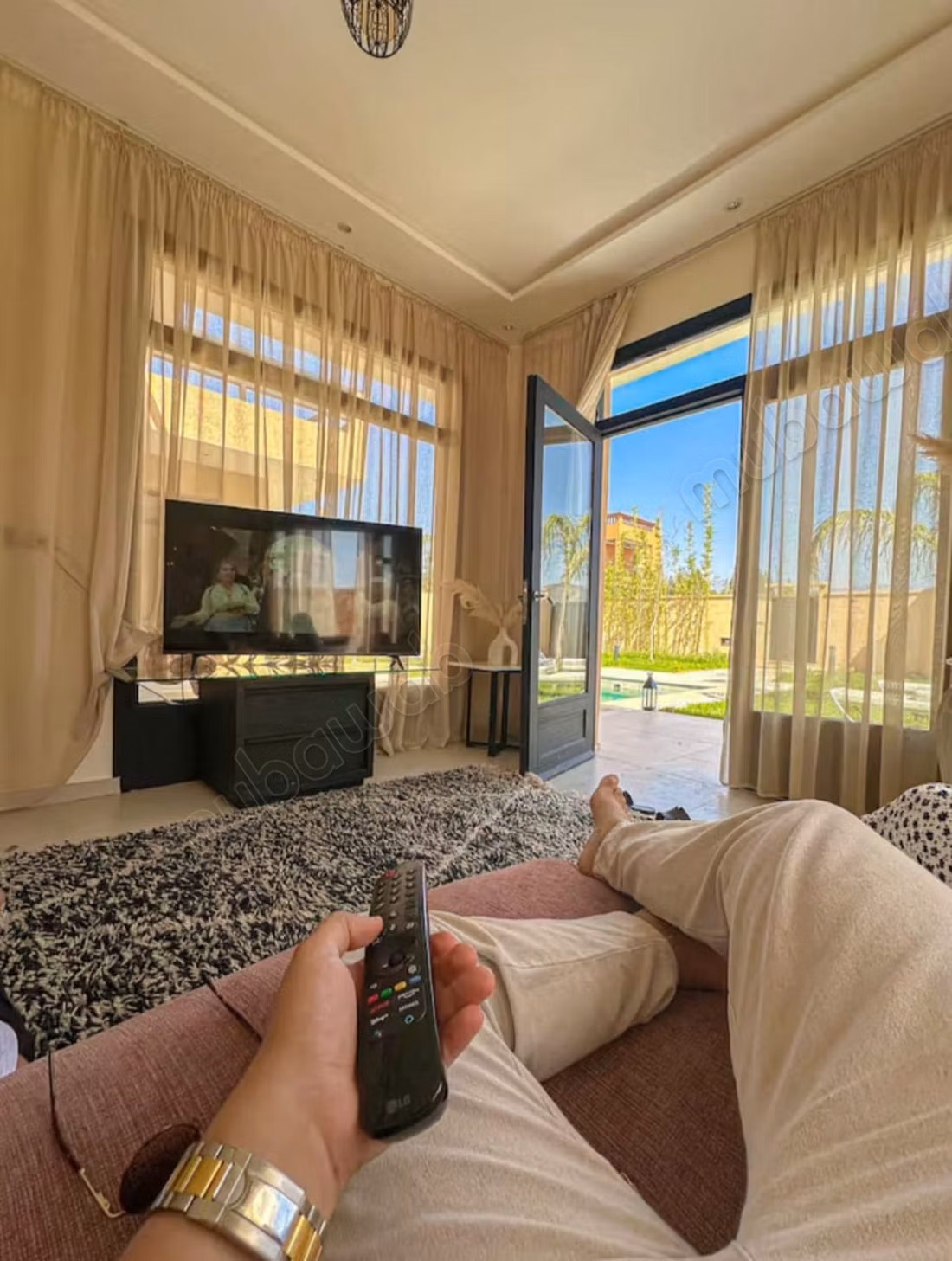Villa de luxe à vendre à Ourika avec 2 chambres, balcon et jardin