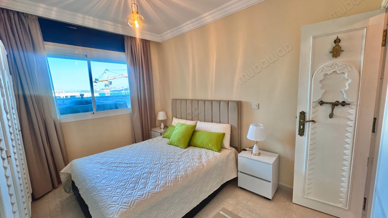 Appartment meublé vue panoramique sur la marina