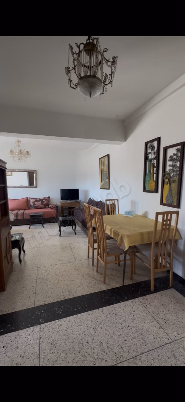 Bell'appartamento in affitto ad Agdal. 2 stanze. Arredato