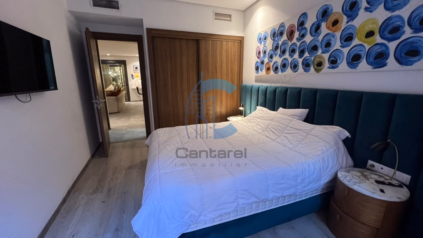 Luxury apartment with 2 bedrooms and 2 terraces, 112 m² for sale in Guéliz