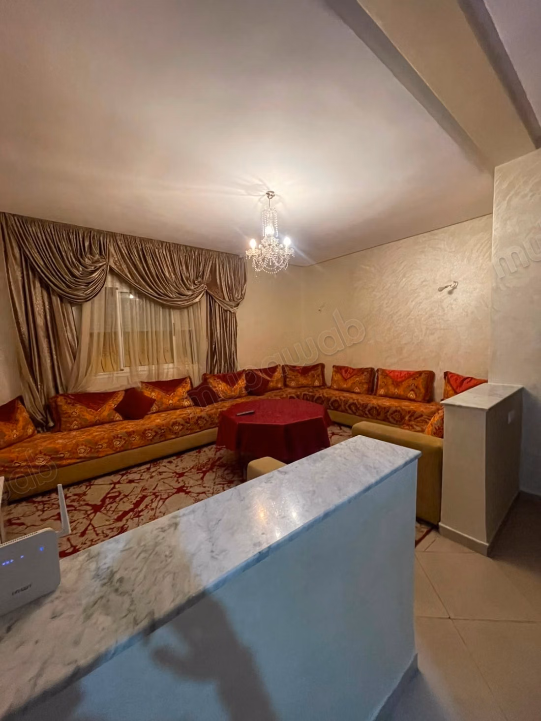 Très bel appartement en location à Lekhiam. 2 belles chambres. Bien meublé