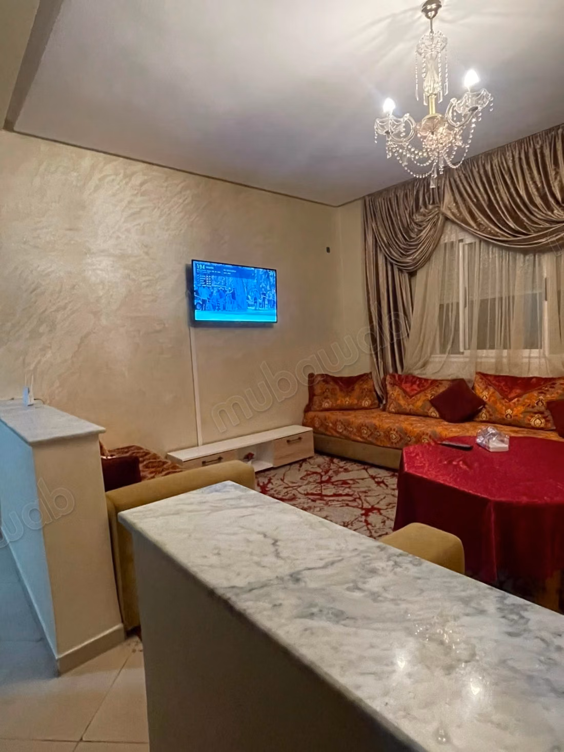 Très bel appartement en location à Lekhiam. 2 belles chambres. Bien meublé
