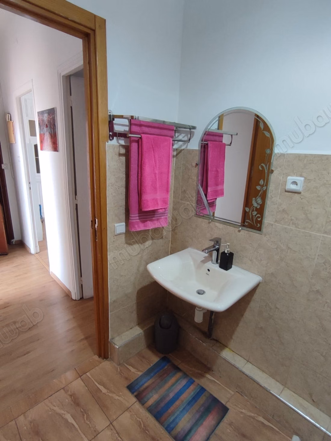 Very nice apartment for rent in the city center. 2 large rooms. Well furnished