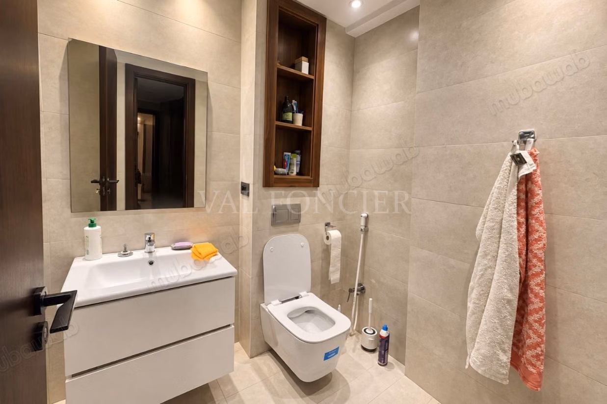 Vente Appartement rénové 114m2 2 chambres Les Crêtes, Casablanca