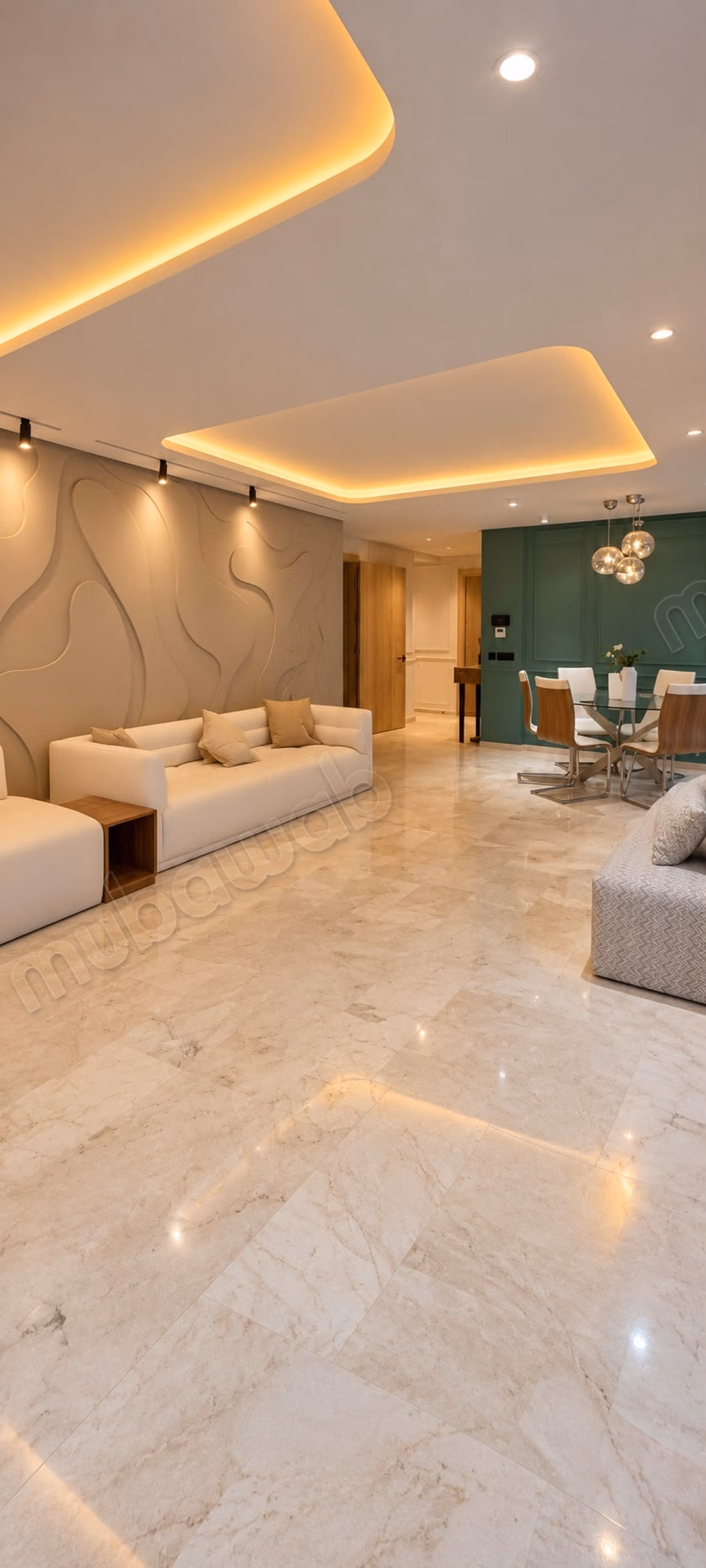 Magnificent furnished penthouse with sea view