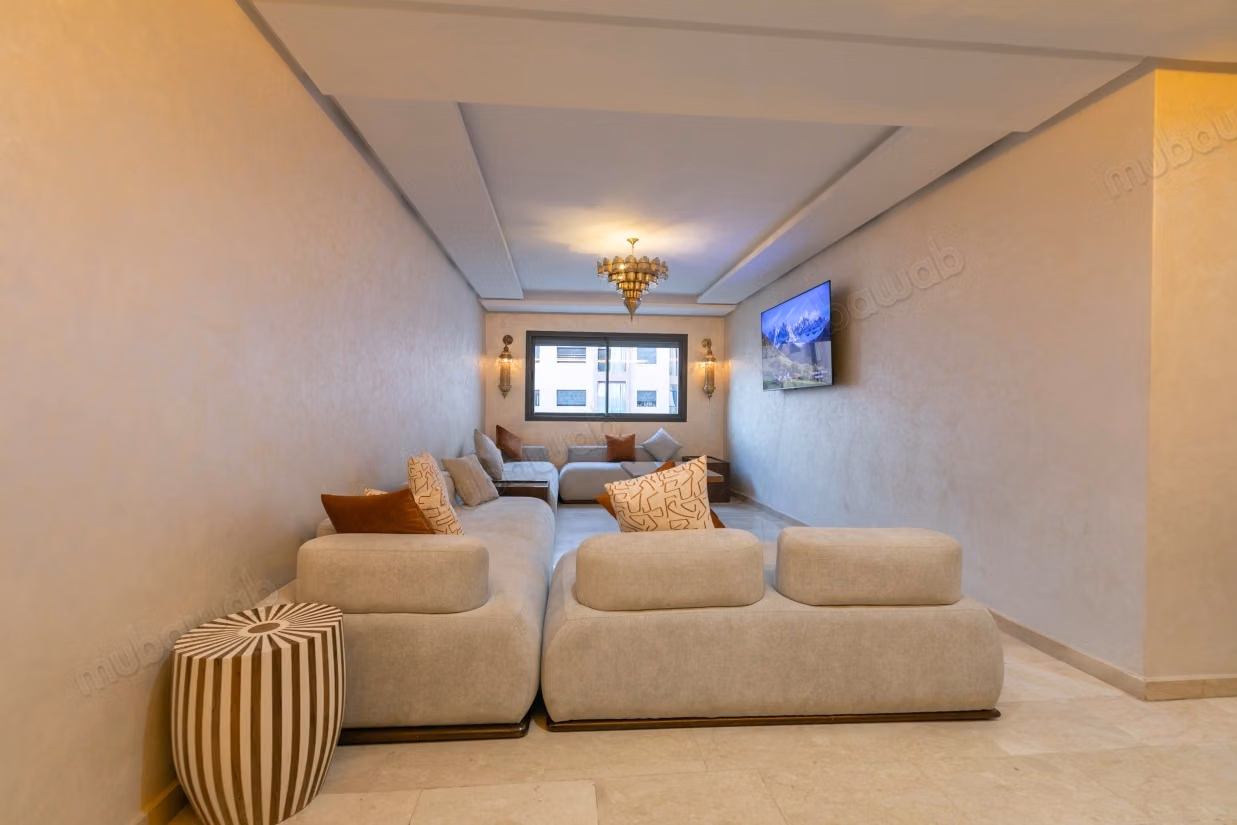 Apartment for rent on Route de Safi. 2 bedrooms. Well furnished