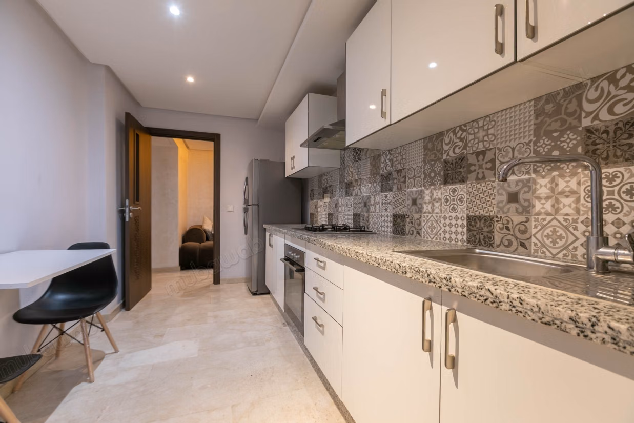 Apartment for rent on Route de Safi. 2 bedrooms. Well furnished