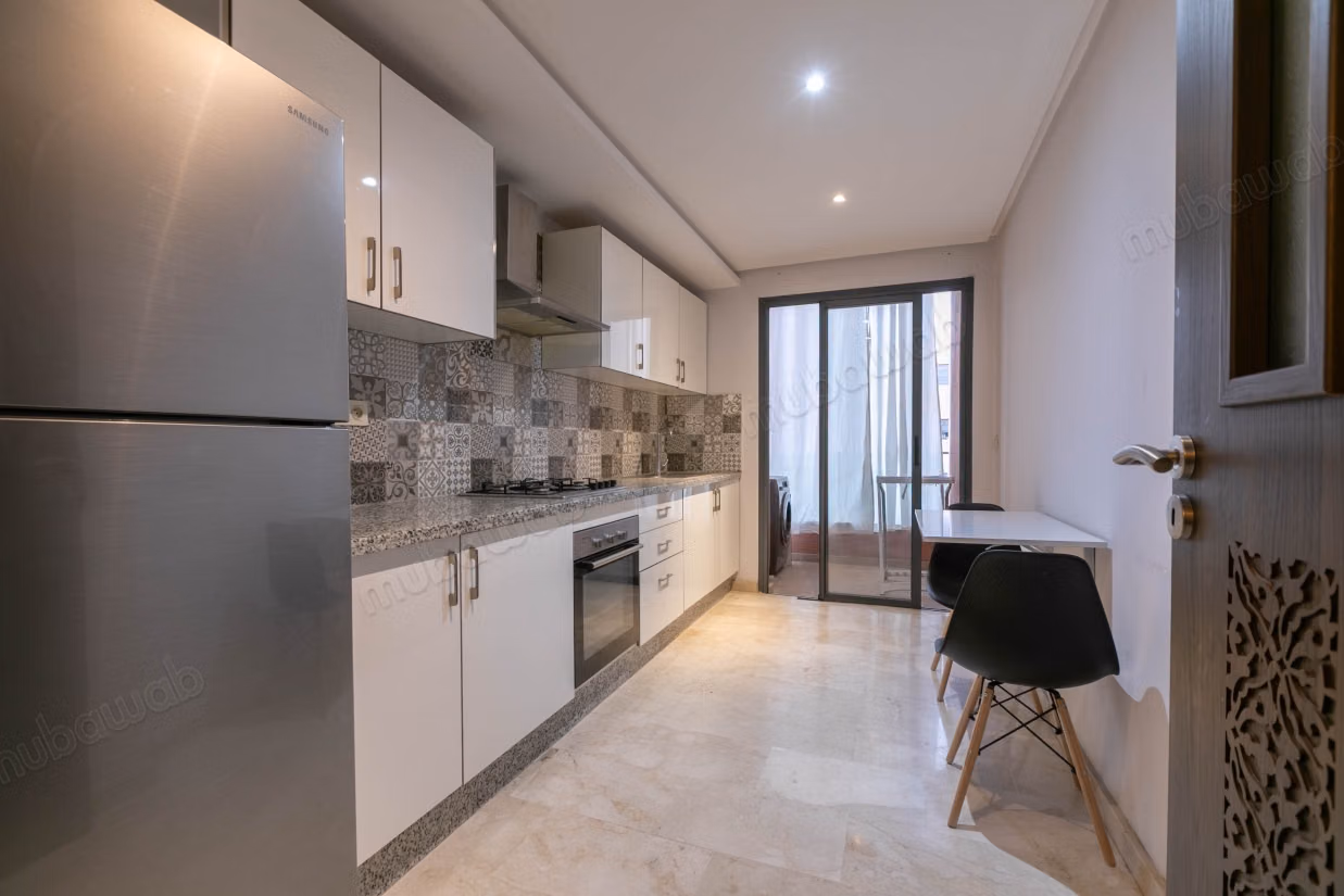 Apartment for rent on Route de Safi. 2 bedrooms. Well furnished