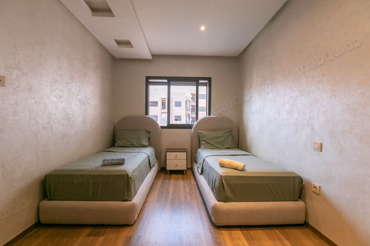 Apartment for rent on Route de Safi. 2 bedrooms. Well furnished