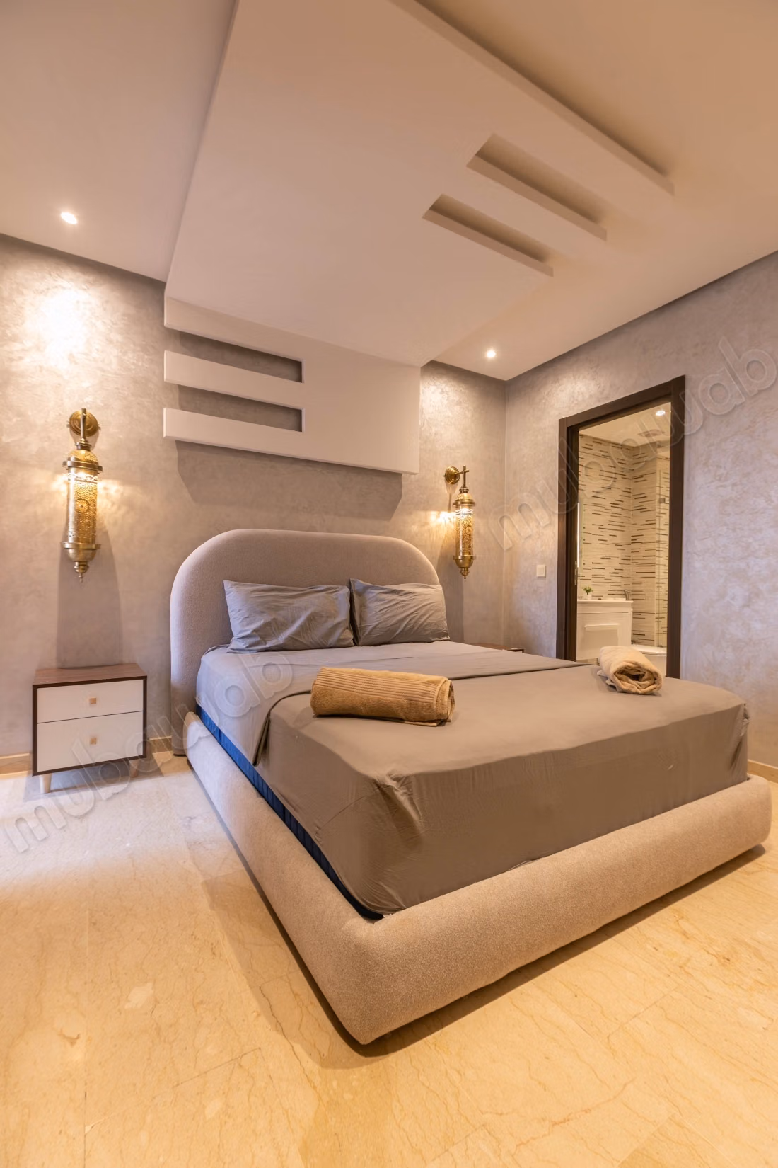 Apartment for rent on Route de Safi. 2 bedrooms. Well furnished