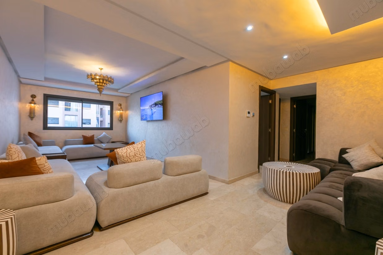 Apartment for rent on Route de Safi. 2 bedrooms. Well furnished