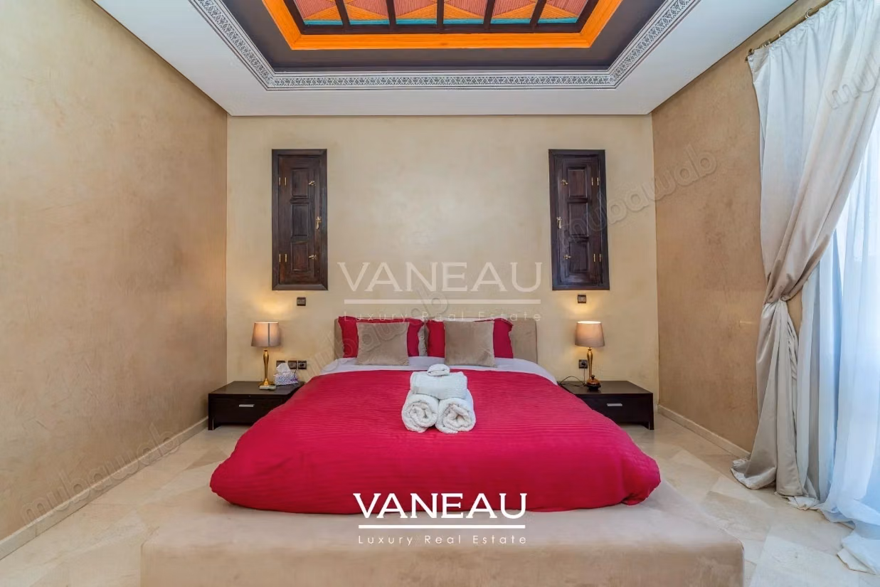 Villa 6 suites à vendre au coeur d'un des plus prestigieux Golf de Marrakech
