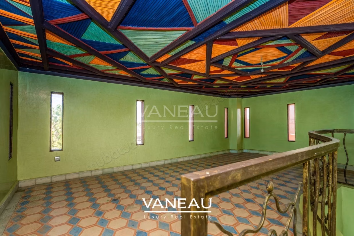 Villa 6 suites à vendre au coeur d'un des plus prestigieux Golf de Marrakech